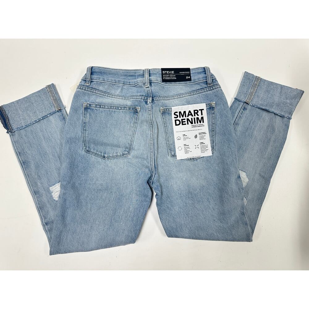 DL1961 Stevie Mid-Rise Straight Leg Jeans Size: US 24 Brand New - Picture 8 of 9